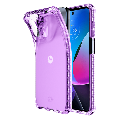 Itskins - Spectrumr Clear Case for Motorola Moto G Play 2024 - Light Purple